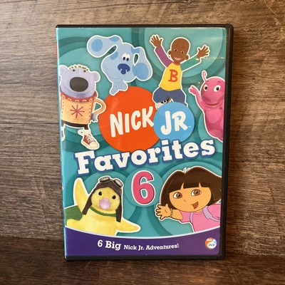 Nick Jr Favorites Volume 6 DVD Dora the Explorer Blue’s Clues Wonder Pets TESTED Foto 1 de 4