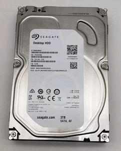 Disque dur cache Seagate 3 To ST3000DM001 3,5” 7,2K SATA 6 Go/s 64 Mo - Photo 1/5