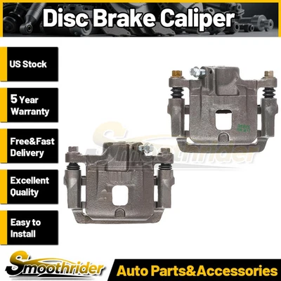 Pinzas de freno traseras izquierda y derecha Isuzu Trooper Cardone 1992-2002 y soporte Foto 1 de 3