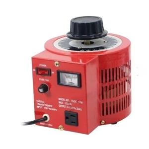 Regulador de voltaje monofásico 110V 0-130V regulador de voltaje de CA regulador de potencia - Imagen 1 de 18