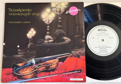 TSCHAIKOWSKY Violin Concerto ERICA MORINI 1959 ED1 DGG WHITE PROMO 10" LP MINT - Image 1 of 4