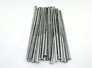 (30) Tornillos de madera con cabezal hexagonal galvanizado de 3/8 x 12" - Imagen 1 de 1