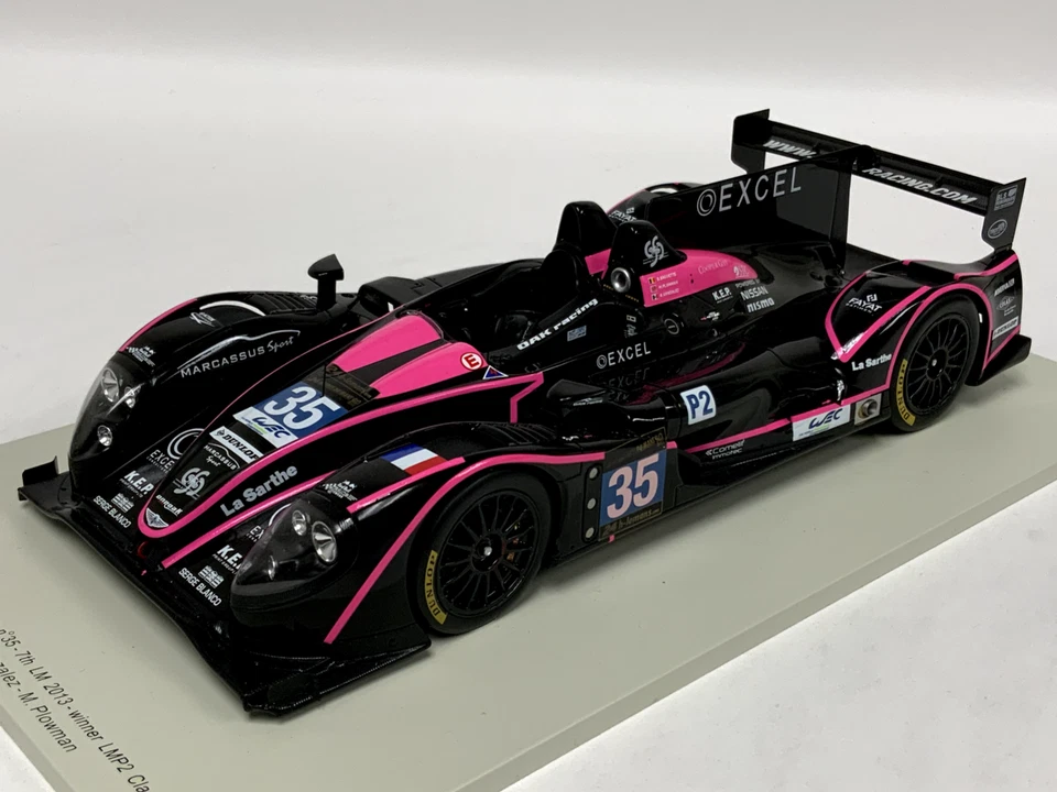 Coche de carreras 1/18 Spark Oak Morgan-Nissan Oak Racing 2013 24 H. Le Mans #35 18S101 Foto 1 de 4