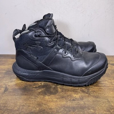 Under Armour Micro G Valsetz Black Tactical Boots Shoes Women’s Size 7.5 - Image 1 of 4