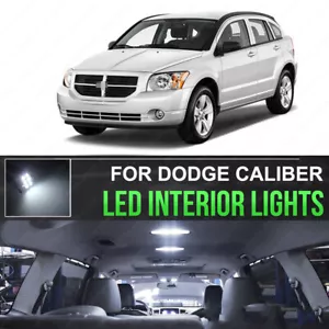 6000K LED Interior Lights Replacement Kit For 2007-2012 Dodge Caliber 6 Bulbs - Picture 1 of 11