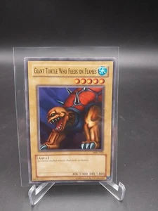 Yu‐Gi‐Oh! 1996 Tortuga gigante que se alimenta de llamas MRL‐022 regla mágica monstruo acuático - Imagen 1 de 2