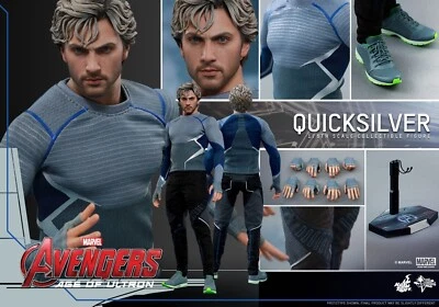 Nuevo Hot Toys MMS302 Quicksilver Avengers Age of Ultron Aaron Taylor-Johnson AOU Foto 1 de 2