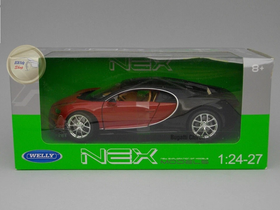 Bugatti Chiron - Welly 1:24 - WE24077RE - Immagine 1 di 1