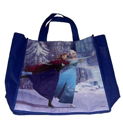 Disney Frozen Anna & Elsa Patinaje 13x12.5 Multicolor Fiesta Truco o Trato Bolsa Foto 1 de 4