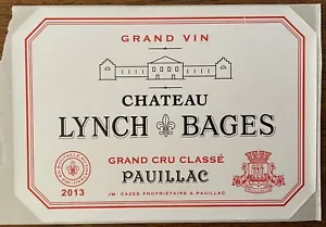 Étiquette Château Lynch Bages 2013 - 75 cl - Bild 1 von 1