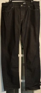 McDonalds Employee Uniform Black Jeans Pants Workwear Mens TAG 36-R Fits 36 x 32 - Picture 1 of 10