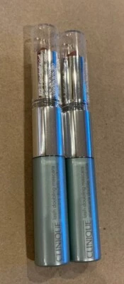 Lot of 2: Clinique Lash Doubling Mascara + Different Lipstick 62 TenderHeart Duo