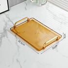 Serving Tray with Handle Rectangle Serving Tray Dish Fruit Tray Vanity Tray