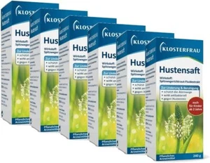 Klosterfrau Hustensaft 6 x 240 g - Bild 1 von 5