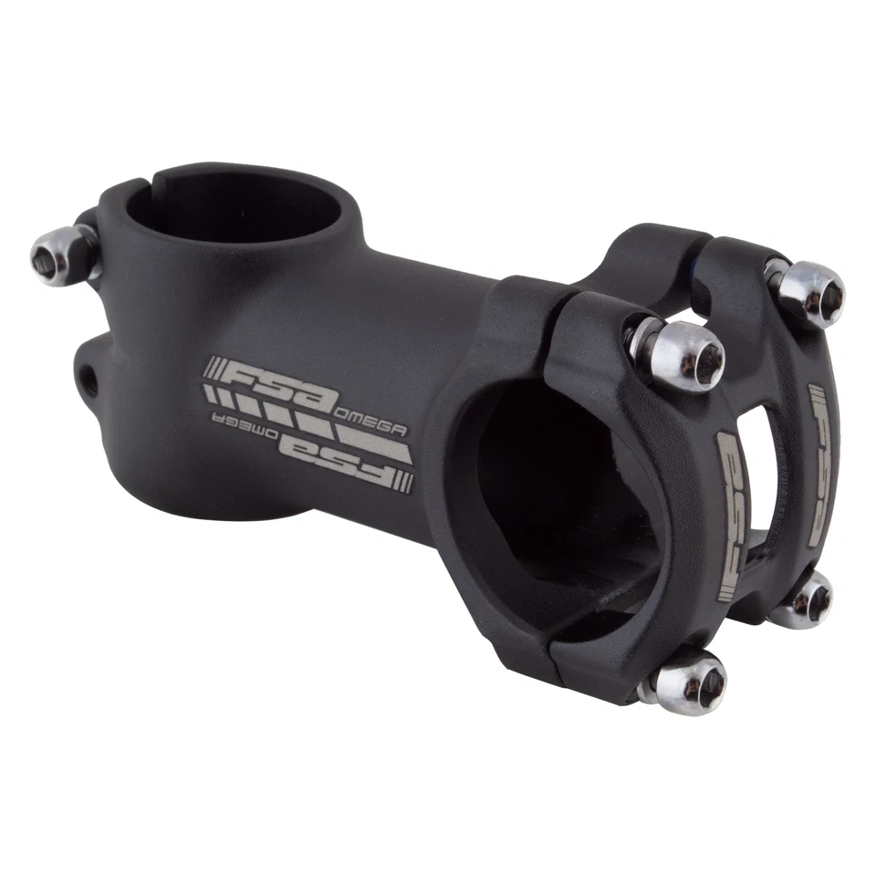 Full Speed Ahead Omega Stem - 70mm, 31.8 Clamp, +/-6, 1 1/8", Alloy, Black - Image 1 of 1