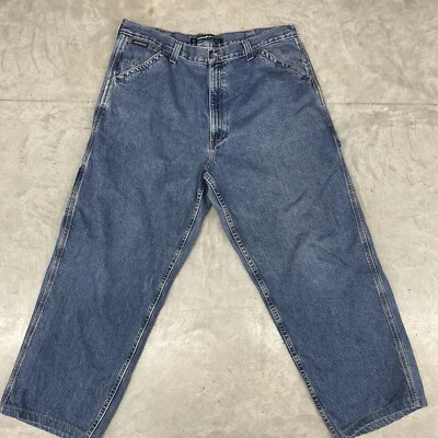 Jeans DKNY de Colección Sueltos Pierna Ancha Y2K Años 90 Carpintero Patinador 38x34 (38x30) Para Hombre’s Foto 1 de 4