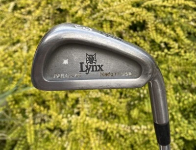 Lynx Parallax Right Handed Steel Shafted 3 Iron. - Image 1 of 4