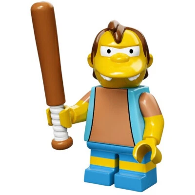 LEGO The Simpsons Series 1 Collectible Minifigures 71005 -Nelson Muntz (SEALED) - Image 1 of 2
