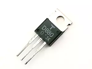 5x Transistor Toshiba Vintage 2SD880o - D880 - 2SD880 O - Hecho en Japón - Nuevo de Lote Antiguo - Imagen 1 de 2