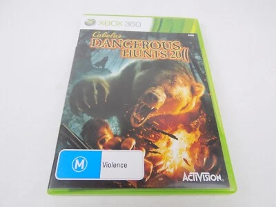 Mint Disc Xbox 360 Cabela's Dangerous Hunts 2011 - Inc Manual - Image 1 of 2