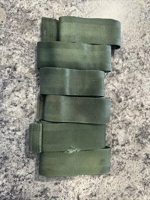 6 绿色 1968 年通用汽车女式翻领安全带 66-72 雪佛兰 Olds Pontiac GTO Nova Chevelle — 第 1/4 张图片