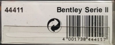 BUSCH 44411 Bentley Serie II - scala H0 - Immagine 1 di 4