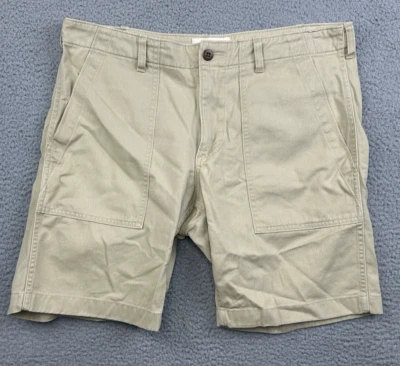 Denim and Supply Ralph Lauren Shorts Mens 34 Khaki 9" Cotton Canvas - Image 1 of 4