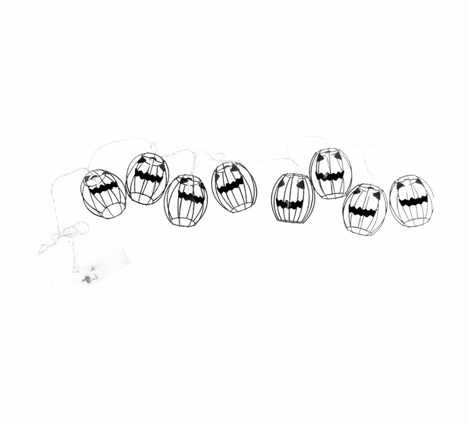 New Bullseye's Playground Halloween 8 counts String LED Lights - Image 1 of 1