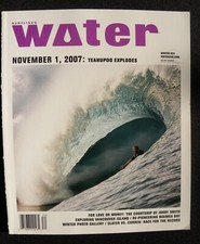Surfline'S Water Magazine 2007 Winter #24 Surfing Hawaii Surfer Longboard