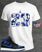 "RETRO 12" T-Shirt to Match Air Retro 12 "Deep Royal Blue 12's" "RETRO 12" T-Shirt to Match Air Retro 12 "Deep Royal Blue 12's"