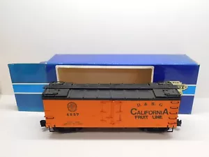 Delton Locomotive Works G Scale Denver & Rio Grande California Reefer Car 4257 - Picture 1 of 10