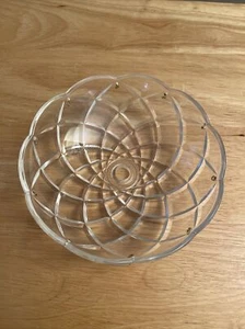 VTG 150MM (6") Bobech 10 BRASS Pins Crystal Chandelier Parts 1/2 ”center Hole - Picture 1 of 12