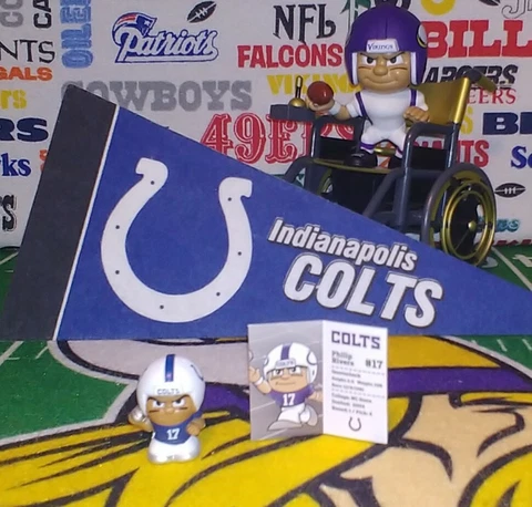 NFL Teenymates 2020 Silver Series 9 Indianapolis Colts QB Philip Rivers figure Cover