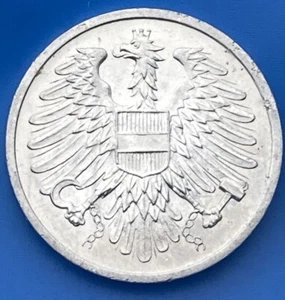 1966 AUSTRIA REPUBLIK OSTERREICH 2 GROSCHEN #010924 - Picture 1 of 2