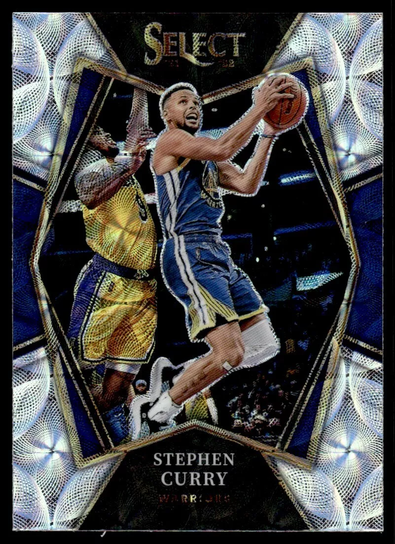 Stephen Curry 2021-22 Panini Select Scope M17 #121 Golden State Warriors