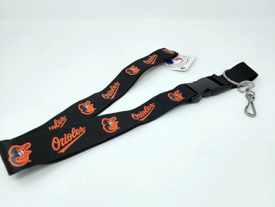 MLB Baltimore ORIOLES Lanyard Keychain - Image 1 of 1