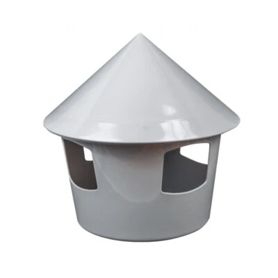 BREKER Taubentränke - Tauben Tränke - Wasserspender 2 Liter Kunststoff