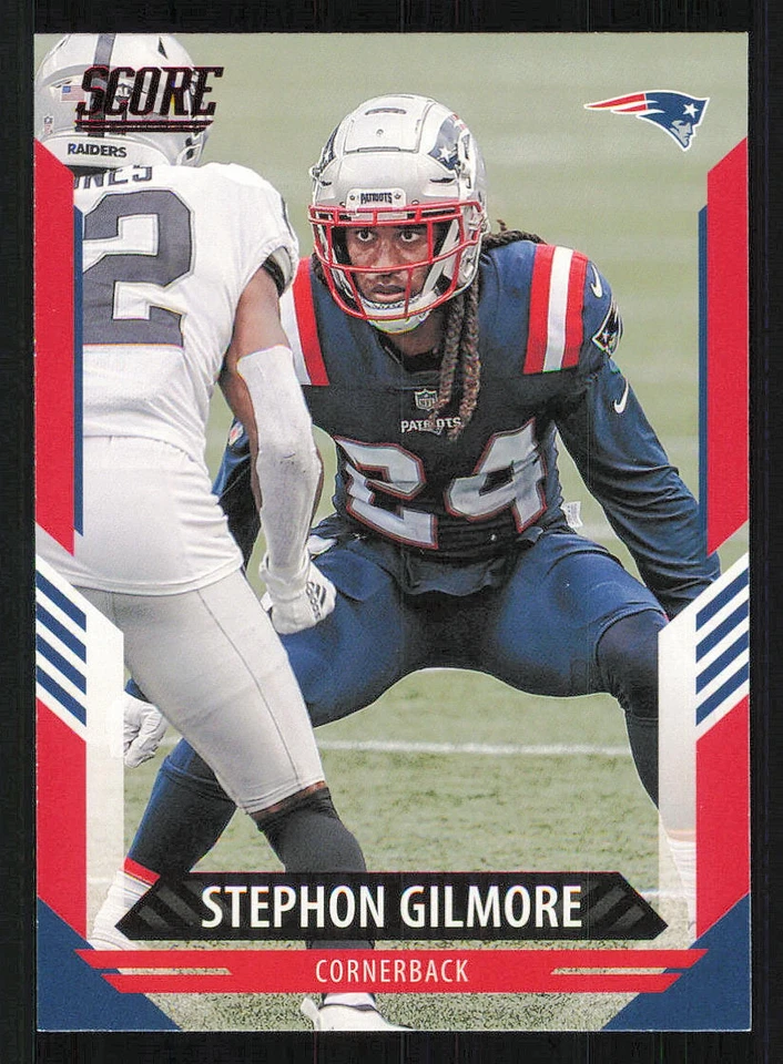 2021 Score Red #43 Stephon Gilmore - Image 1 of 2
