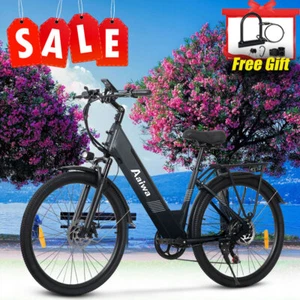 Black 26" 52V 1200W Electric Bicycle Snow Mountain City Ebike e bike for Adults - Picture 1 of 12