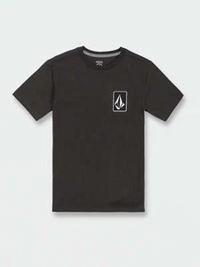 VOLCOM Boy's S/S T-Shirt ORIGINATOR - Vintage Black - XLarge - NWT - Picture 1 of 2