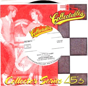 Bob Crewe Generation:  Music To Watch Girls By / MITCH RYDER: SOCK IT.. 45 -2064 - Picture 1 of 3