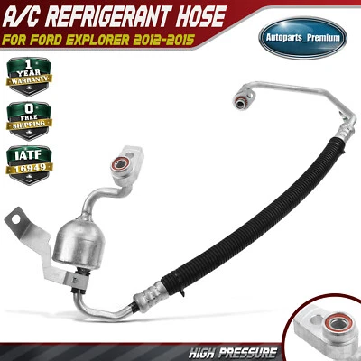 Línea de Descarga de Refrigerante de A/C para Ford Explorer 2012-2015 L4 2.0L Vin:9 Turbo Foto 1 de 4