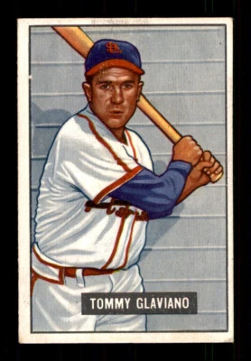 1951 Bowman #301 Tommy Glaviano EX-MT - Image 1 of 2