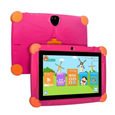 Tabletas Para Niños WIFI Android Baratas Con Estuche Para Juegos Educativa  - Image 1 of 4