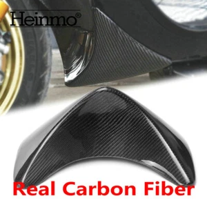 Real Carbon Front Lower Chin Spoiler Cover For Sprint Primavera 150 2013 - 2021 - Picture 1 of 9
