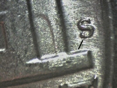 1946-S Jefferson Nickel S OVER S RPM #1 EAST GEM   HJJ - Image 1 of 4