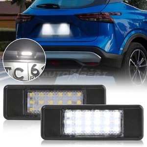 2x LUZ DE MATRÍCULA LED ILUMINACIÓN DE MATRÍCULA PARA NISSAN QASHQAI X-Trail - Imagen 1 de 11