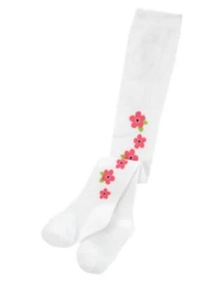 GYMBOREE BLOOMING NAUTICAL FLOWER N BIRD FASHION BOTTOM TIGHTS 0 6 12 24 NWT - Изображение 1 из 2