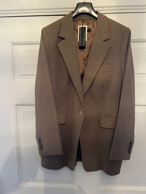 Blazer Banana Republic Sienna Slim Lana Italiana Nuevo con Etiquetas Toda Temporada EE. UU. 14  Foto 1 de 4