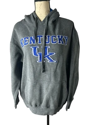 University Of Kentucky Unisex Adultos Sudadera con Capucha Pullover Sudadera, Gris Talla L Foto 1 de 4